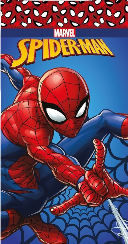 Πετσέτα Θαλάσσης Microfiber 70x140εκ. Spiderman 42-3256 (Ύφασμα: Microfiber, Χρώμα: Μπλε) - OEM - 42-3256